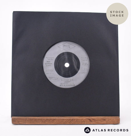 Kylie Minogue Shocked 7" Vinyl Record - Sleeve & Record Side-By-Side