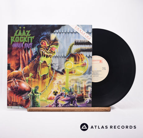 Laaz Rockit Annihilation Principle LP Vinyl Record - Front Cover & Record