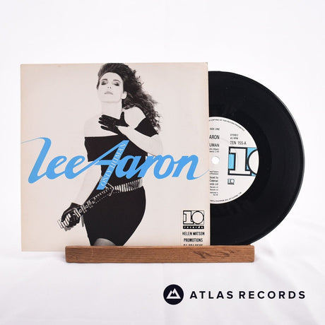 Lee Aaron Only Human 7" Vinyl Record - Front Cover & Record