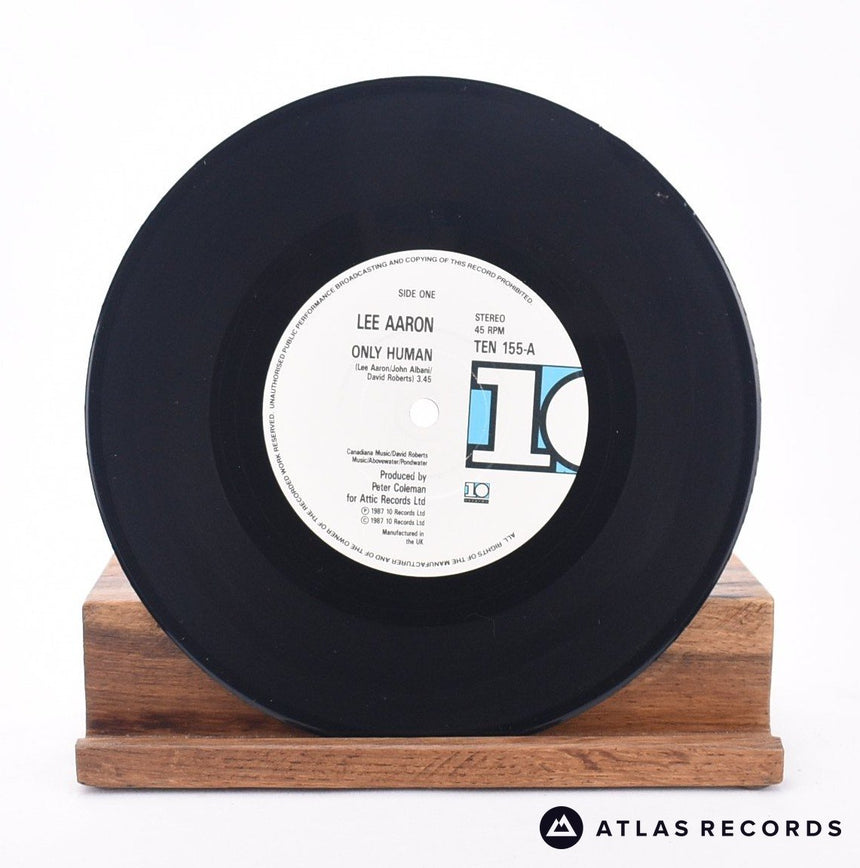 Lee Aaron - Only Human - 7" Vinyl Record - EX/EX