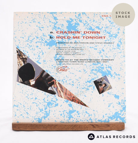 Legear Crashin' Down Vinyl Record - Reverse Of Sleeve