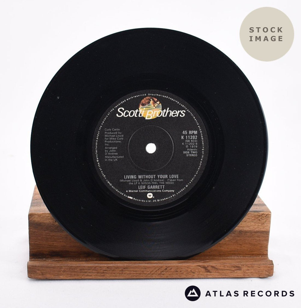 Leif Garrett I Was Made For Dancin' Vinyl Record - Record B Side