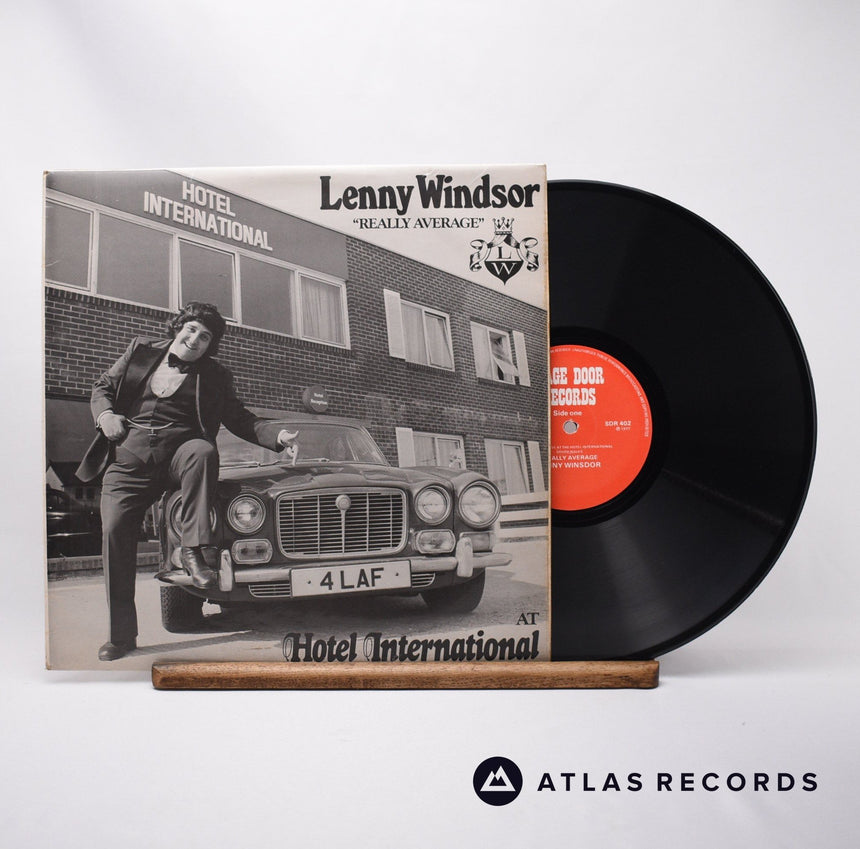 Lenny Windsor Really Average At Hotel International LP Vinyl Record - Front Cover & Record