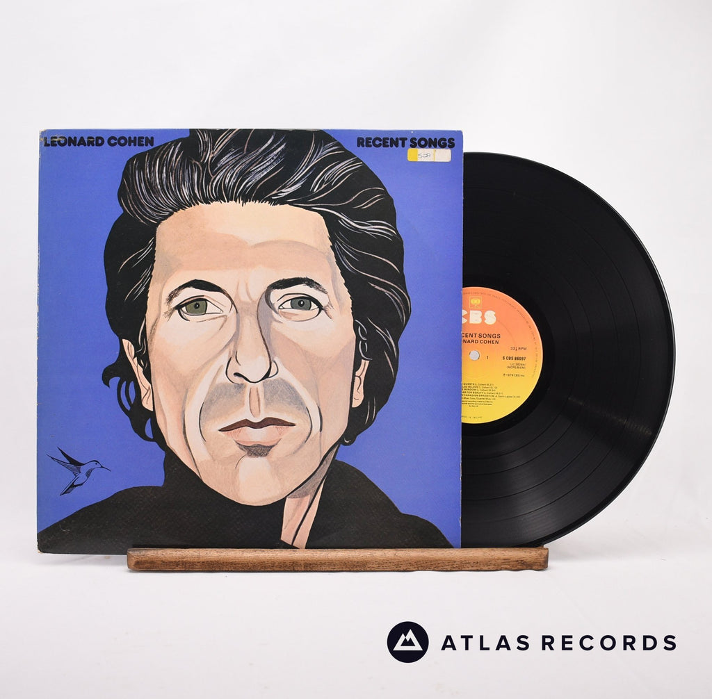 Leonard Cohen Recent Songs LP Vinyl Record - Front Cover & Record