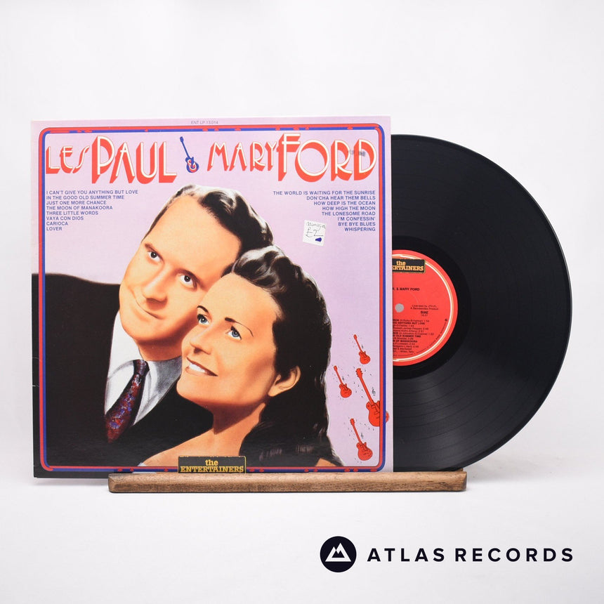 Les Paul & Mary Ford Les Paul & Mary Ford LP Vinyl Record - Front Cover & Record