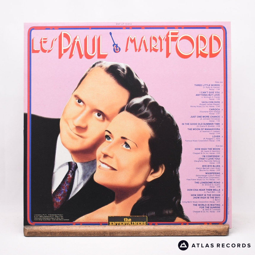 Les Paul & Mary Ford - Les Paul & Mary Ford - LP Vinyl Record - EX/VG+