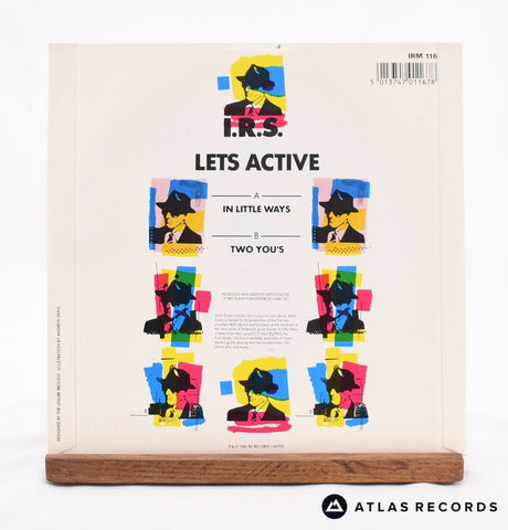 Let's Active - In Little Ways - 7" Vinyl Record - EX/NM