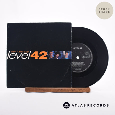 Level 42 Guaranteed 7" Vinyl Record - Sleeve & Record Side-By-Side
