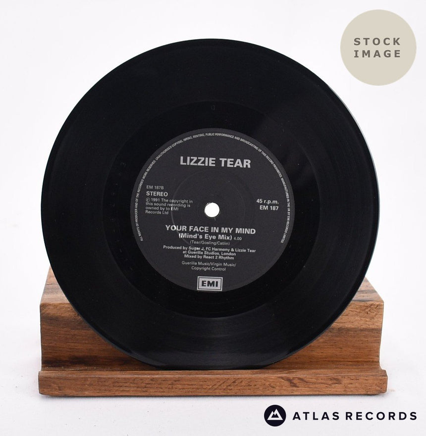 Lizzie Tear Your Face In My Mind Vinyl Record - Record B Side