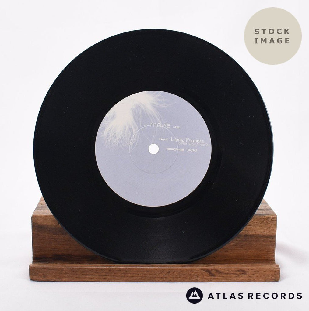 Llama Farmers Same Song Vinyl Record - Record B Side