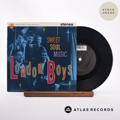 London Boys Sweet Soul Music 7" Vinyl Record - Sleeve & Record Side-By-Side