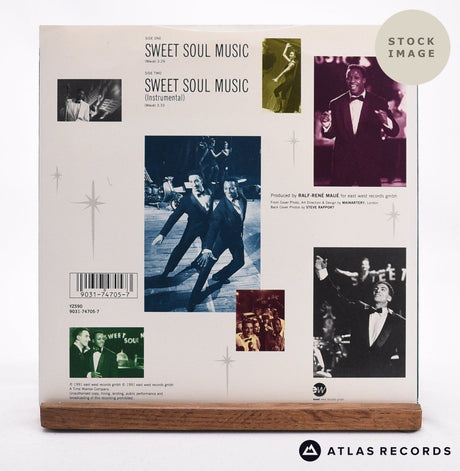 London Boys Sweet Soul Music 7" Vinyl Record - Reverse Of Sleeve