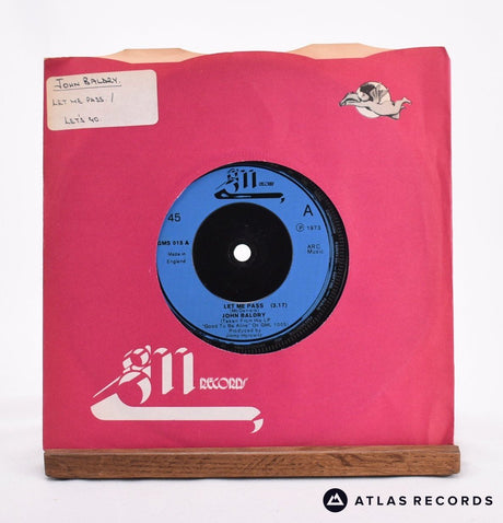 Long John Baldry Let Me Pass 7" Vinyl Record - In Sleeve