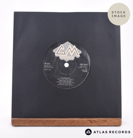 Long John Baldry On Broadway 7" Vinyl Record - Sleeve & Record Side-By-Side