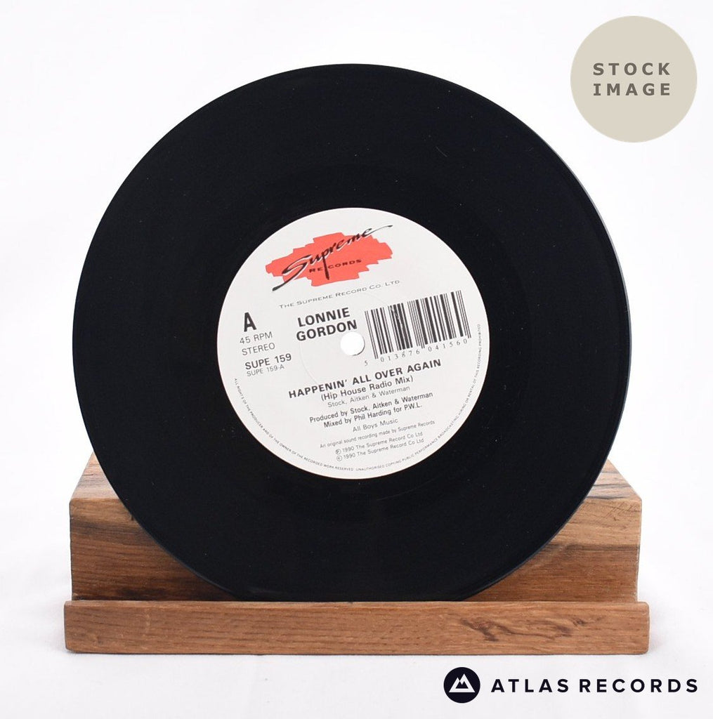 Lonnie Gordon Happenin' All Over Again Vinyl Record - Record A Side