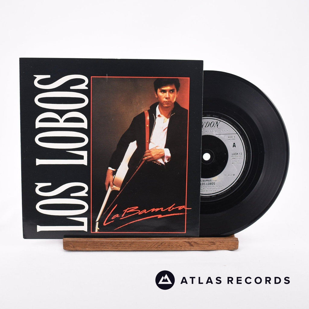 Los Lobos La Bamba 7" Vinyl Record - Front Cover & Record