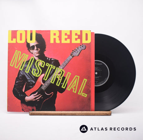 Lou Reed Mistrial LP Vinyl Record - Front Cover & Record