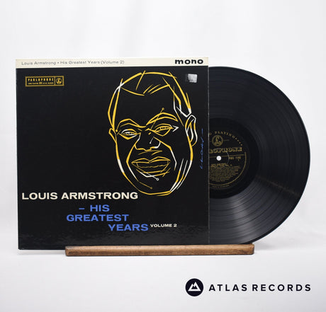 Louis Armstrong His Greatest Years - Volume 2 LP Vinyl Record - Front Cover & Record