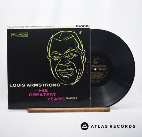 Louis Armstrong His Greatest Years - Volume 3 LP Vinyl Record - Front Cover & Record