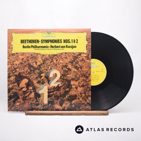 Ludwig van Beethoven Symphonies No 1 · No 2 LP Vinyl Record - Front Cover & Record