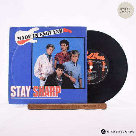 Made In England Stay Sharp Vinyl Record - Sleeve & Record Side-By-Side