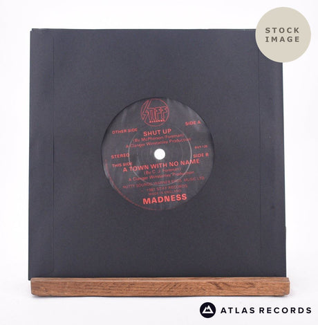 Madness Shut Up 7" Vinyl Record - Reverse Of Sleeve