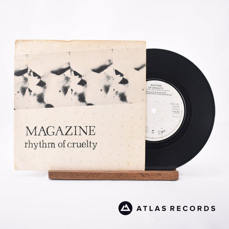 Magazine Rhythm Of Cruelty 7" Vinyl Record - Front Cover & Record