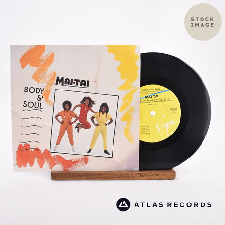 Mai Tai Body & Soul 1985 Vinyl Record - Sleeve & Record Side-By-Side