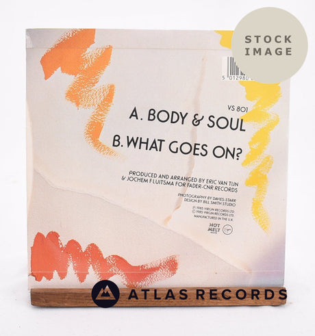 Mai Tai Body & Soul 1985 Vinyl Record - Reverse Of Sleeve