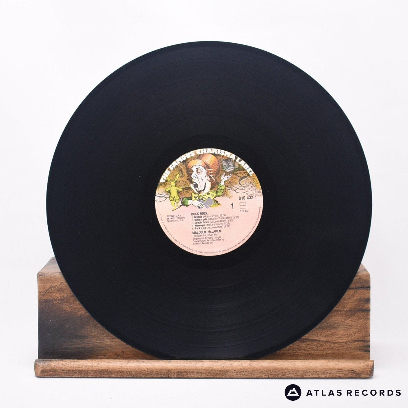 Malcolm McLaren - Duck Rock - Lyric Sheet LP Vinyl Record - EX/VG+