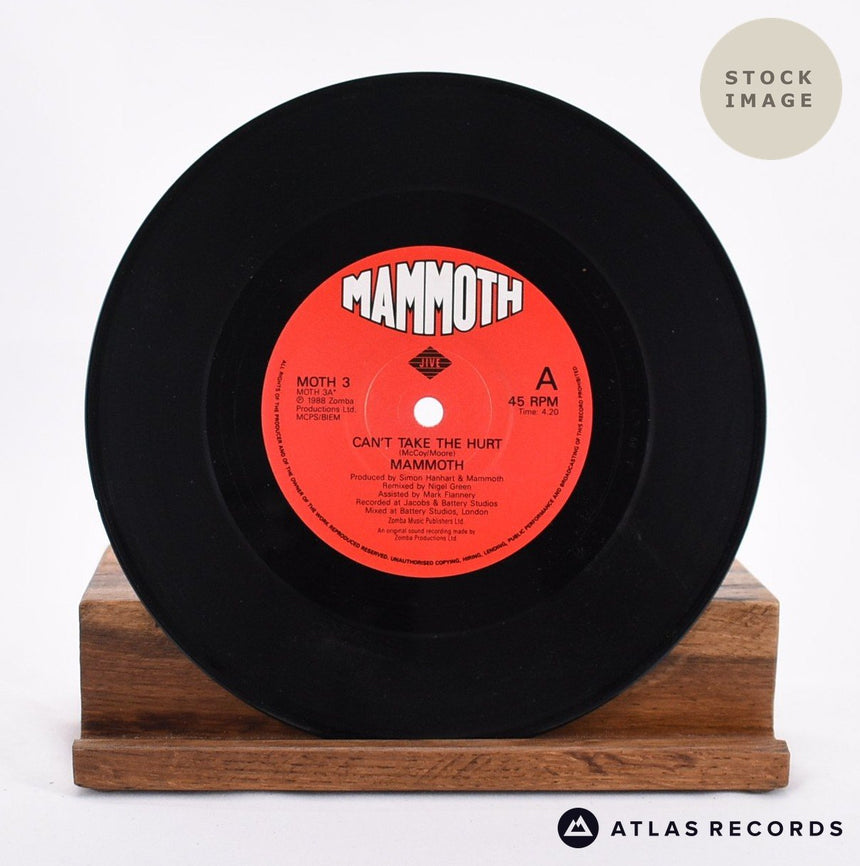 Mammoth Can't Take The Hurt 1961 Vinyl Record - Record A Side