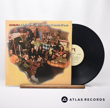 Man Rhinos, Winos And Lunatics LP Vinyl Record - Front Cover & Record