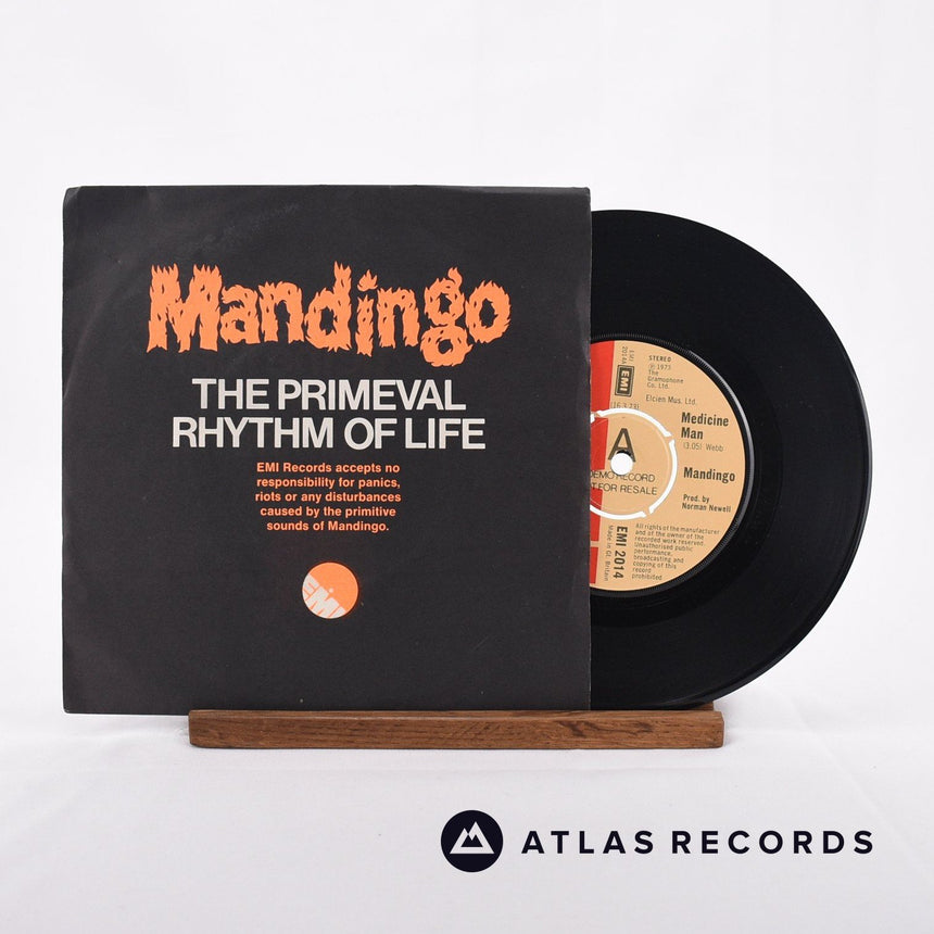 Mandingo Medicine Man 7" Vinyl Record - Front Cover & Record