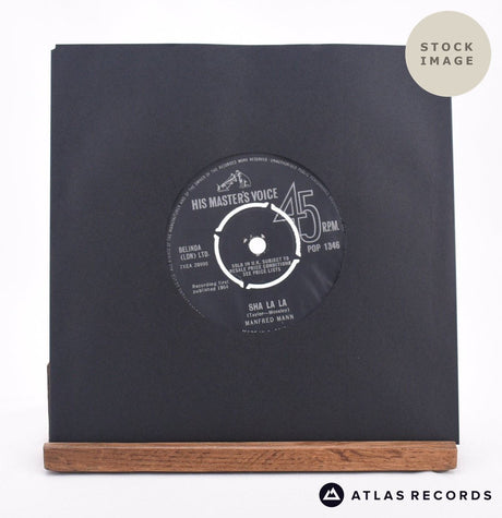 Manfred Mann Sha La La 7" Vinyl Record - Sleeve & Record Side-By-Side