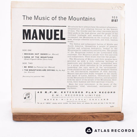 Manuel And His Music Of The Mountains - The Music Of The Mountains - 7" Vinyl Record - EX/VG