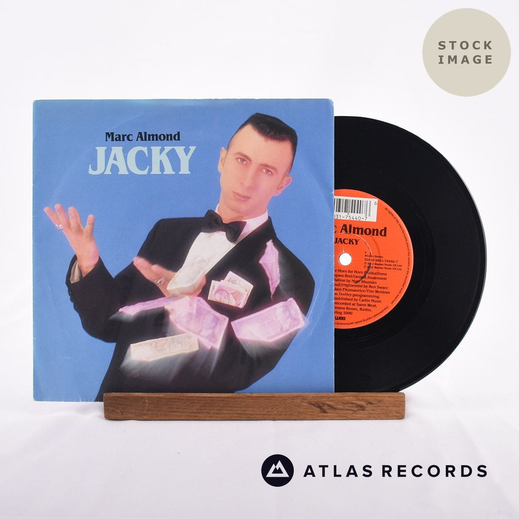 Marc Almond Jacky 1988 Vinyl Record - Sleeve & Record Side-By-Side