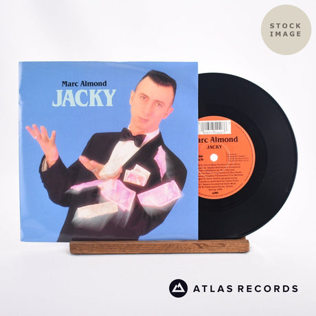 Marc Almond Jacky 7" Vinyl Record - Sleeve & Record Side-By-Side