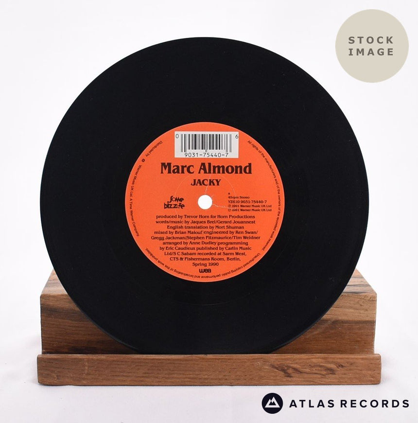 Marc Almond Jacky Vinyl Record - Record A Side