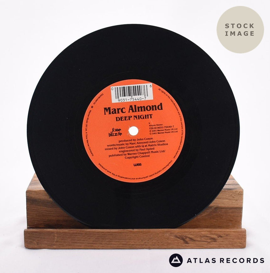 Marc Almond Jacky Vinyl Record - Record B Side