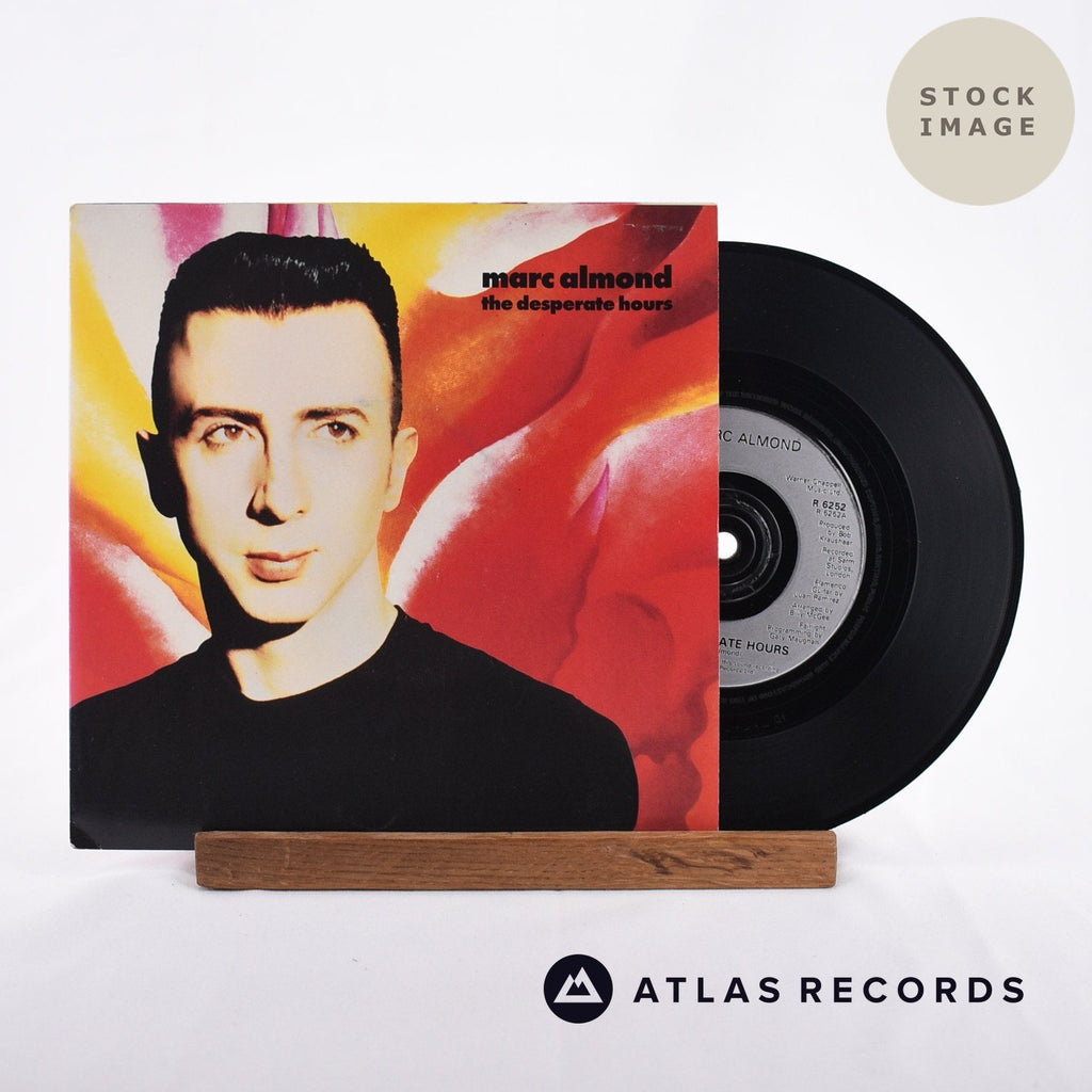 Marc Almond The Desperate Hours Vinyl Record - Sleeve & Record Side-By-Side