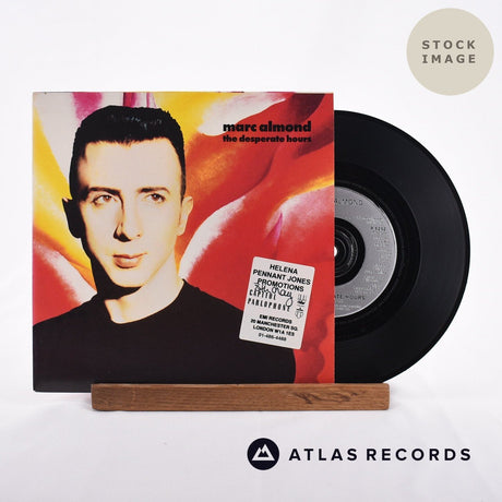 Marc Almond The Desperate Hours Vinyl Record - Sleeve & Record Side-By-Side