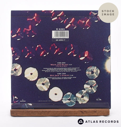 Marc Almond Waifs & Strays 7" Vinyl Record - Reverse Of Sleeve