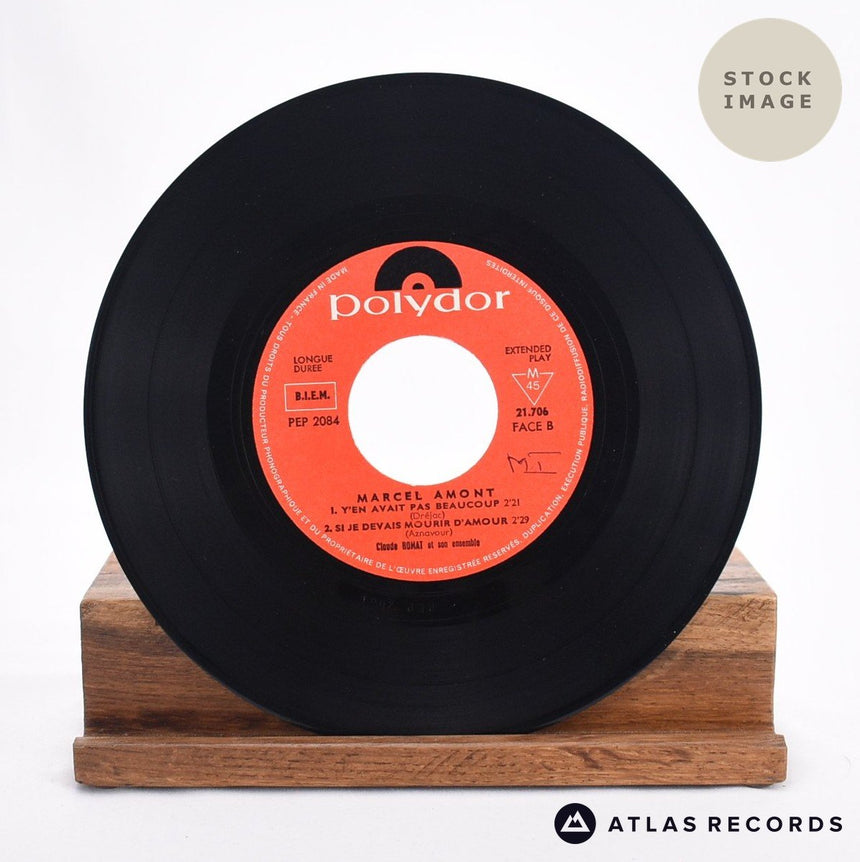 Marcel Amont -12- Bleu, Blanc, Blond 7" Vinyl Record - Record B Side
