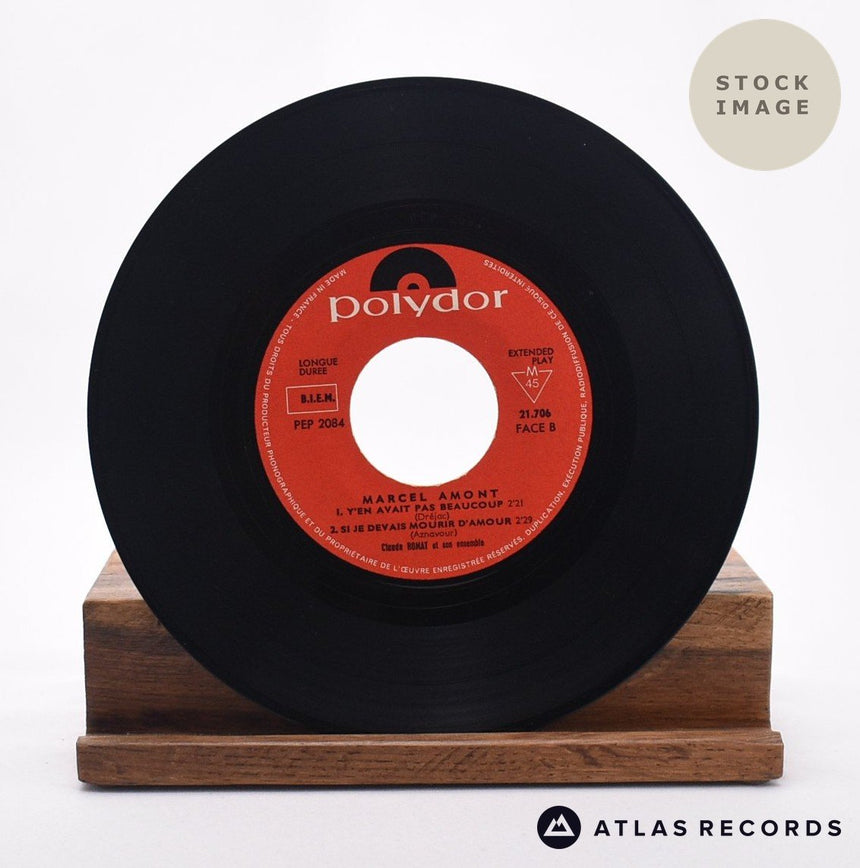 Marcel Amont -12- Bleu, Blanc, Blond 7" Vinyl Record - Record B Side