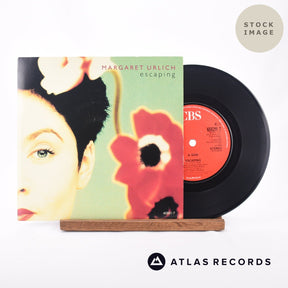 Margaret Urlich Escaping 7" Vinyl Record - Sleeve & Record Side-By-Side