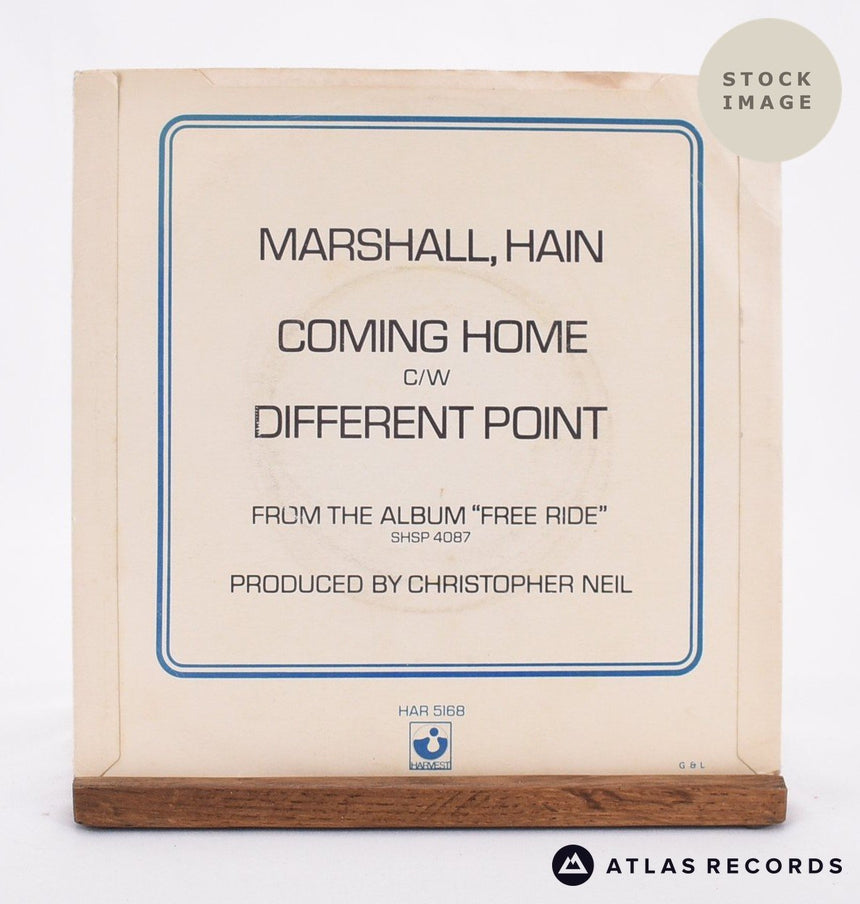 Marshall Hain Coming Home Vinyl Record - Reverse Of Sleeve