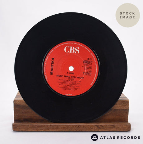 Martika More Than You Know Vinyl Record - Record A Side