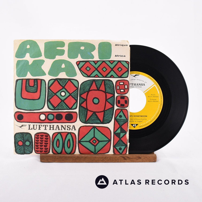 Martin Böttcher & Sein Orchester Südamerika / Afrika 7" Vinyl Record - Front Cover & Record