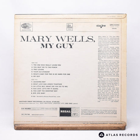 Mary Wells - My Guy - LP Vinyl Record - VG+/VG+