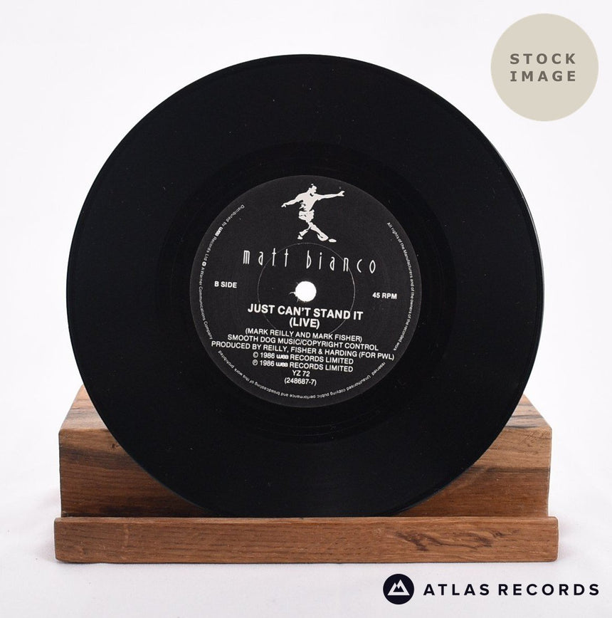 Matt Bianco Dancing In The Street Vinyl Record - Record B Side